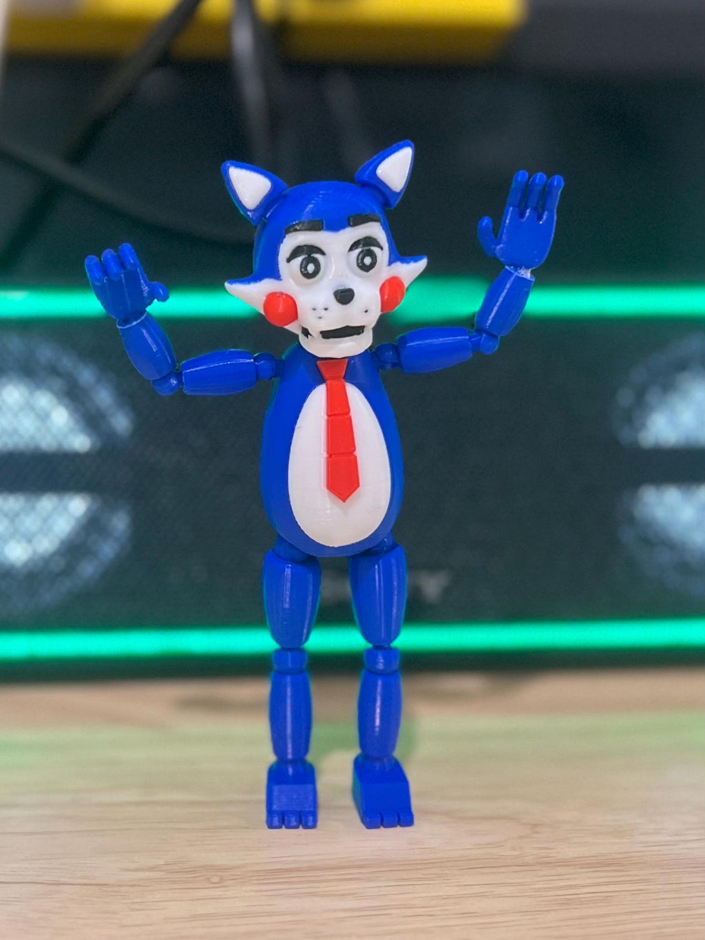 FNAC Articulating Figure Custom Colored FNAF Five Nights At Freddy’s