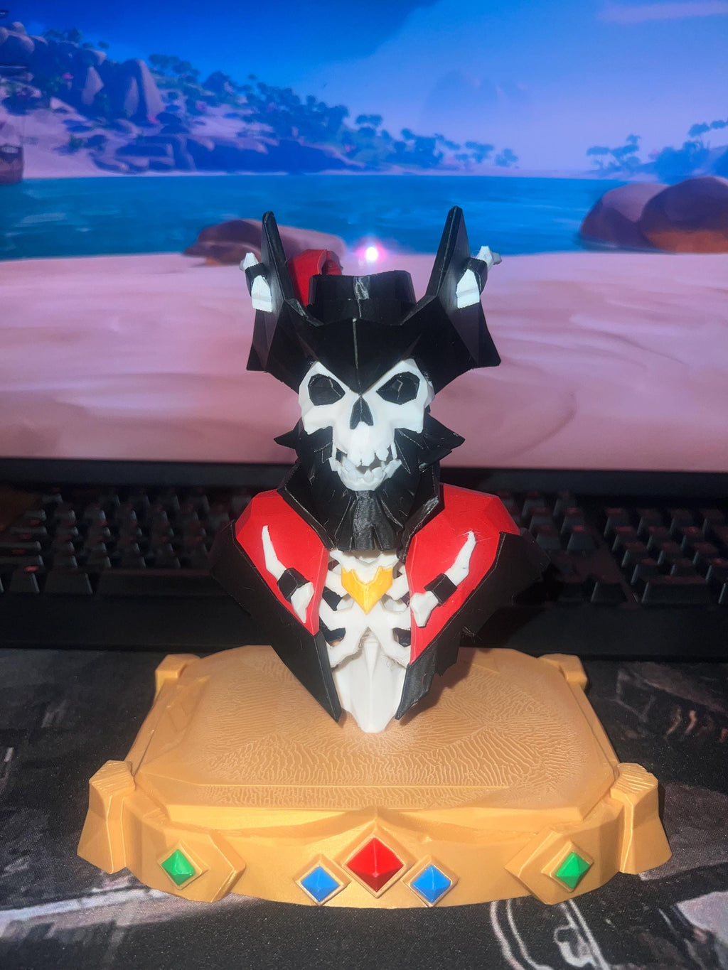 Sea Of Thieves Captain Flameheart Trinket LIFESIZE!