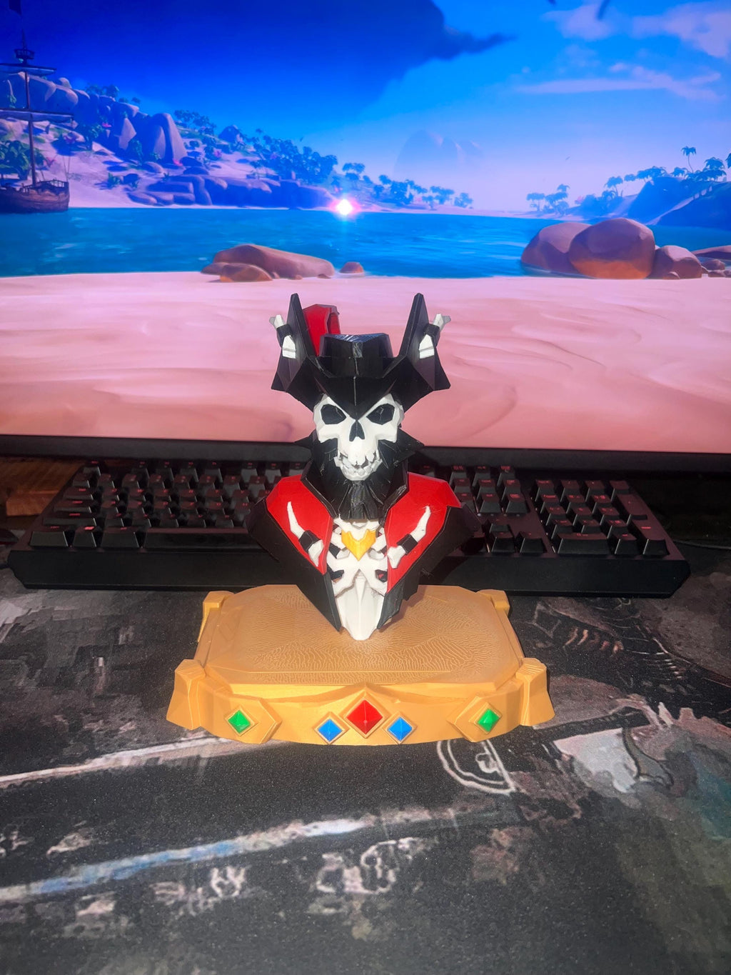 Sea Of Thieves Captain Flameheart Trinket LIFESIZE!