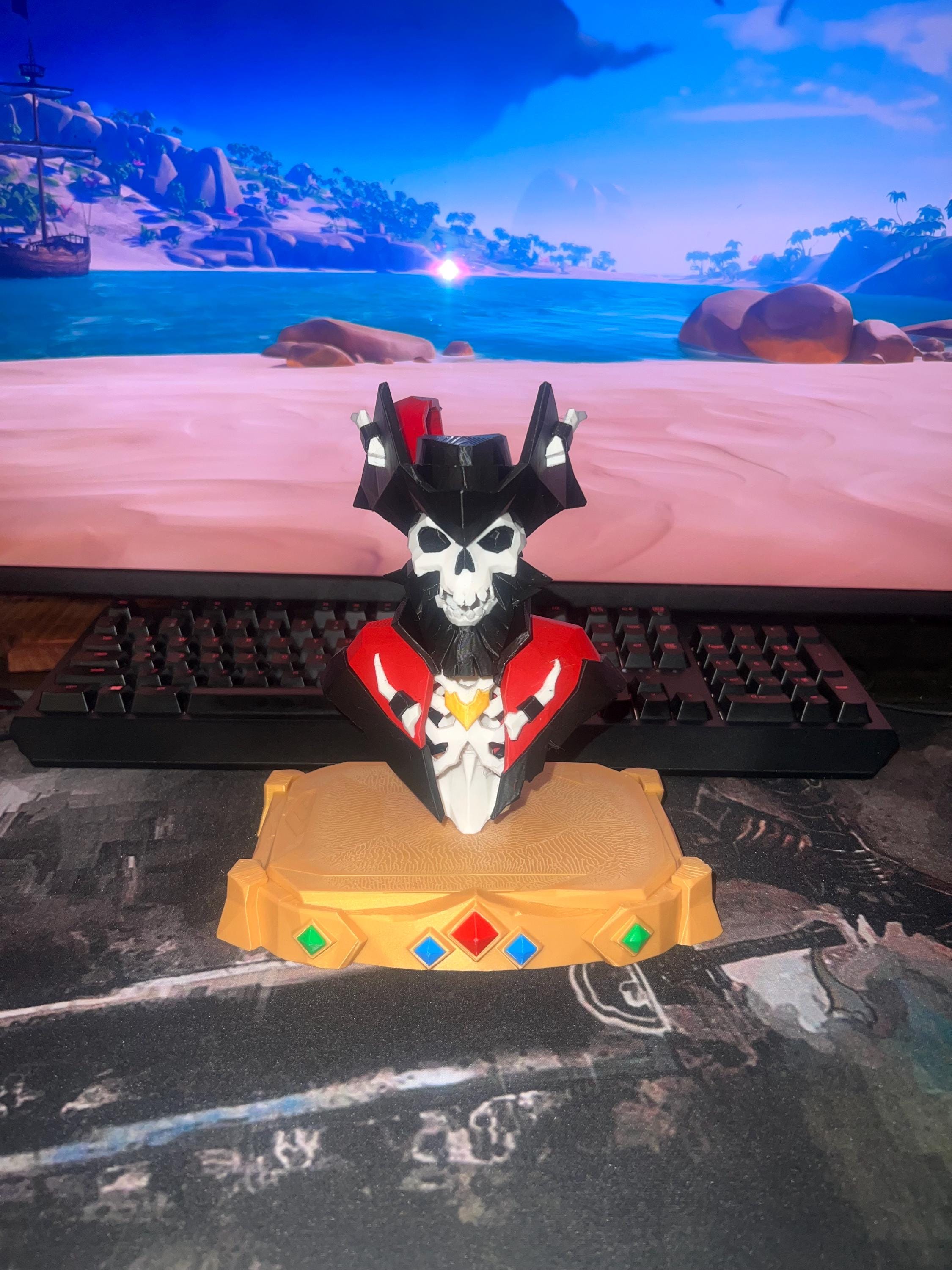Sea Of Thieves Captain Flameheart Trinket LIFESIZE!