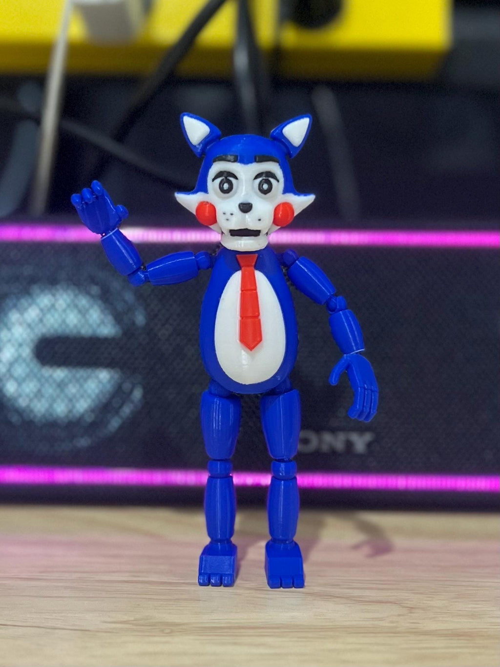 FNAC Articulating Figure Custom Colored FNAF Five Nights At Freddy’s