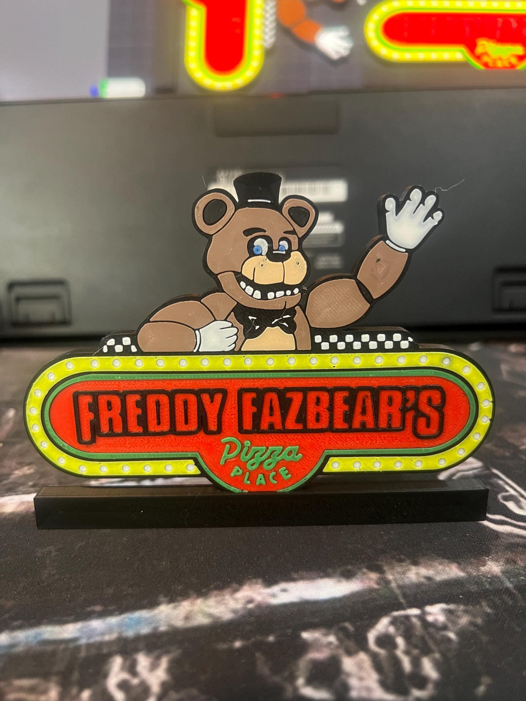 FNAF Movie Self-Standing Mini Billboard Five Nights At Freddy’s