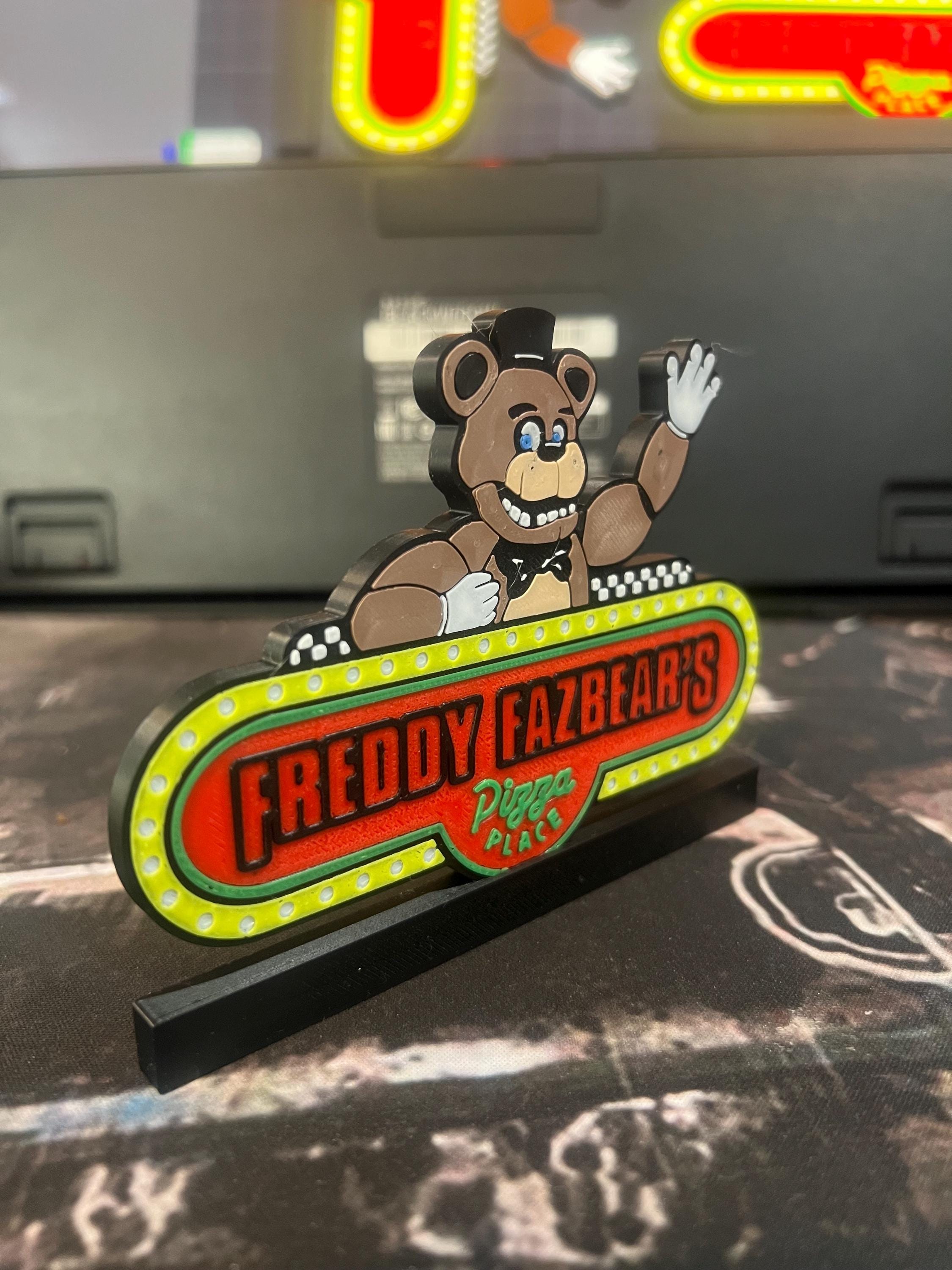 FNAF Movie Self-Standing Mini Billboard Five Nights At Freddy’s
