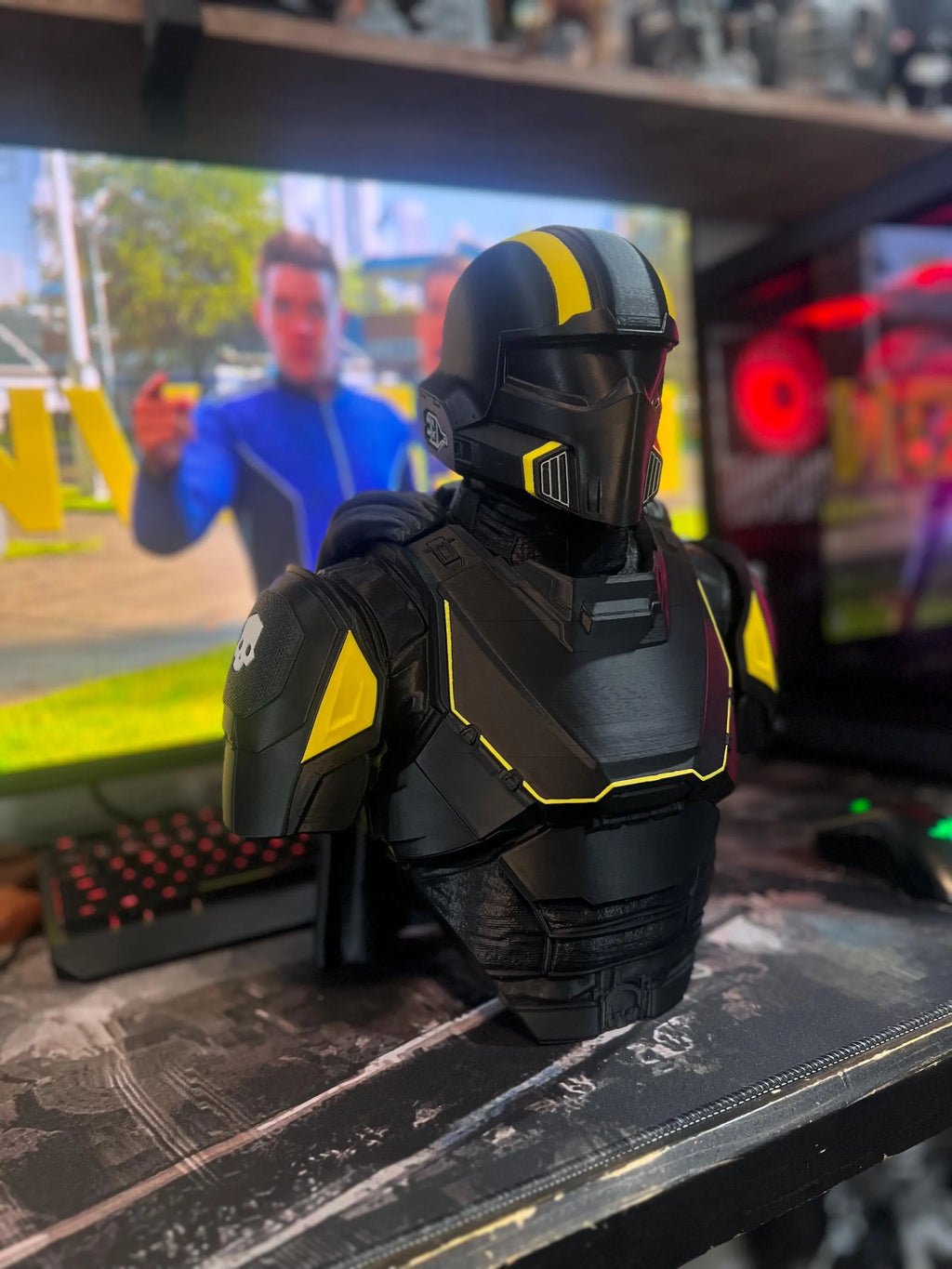 Helldivers 2 Galactic Armory Hell Diver Bust