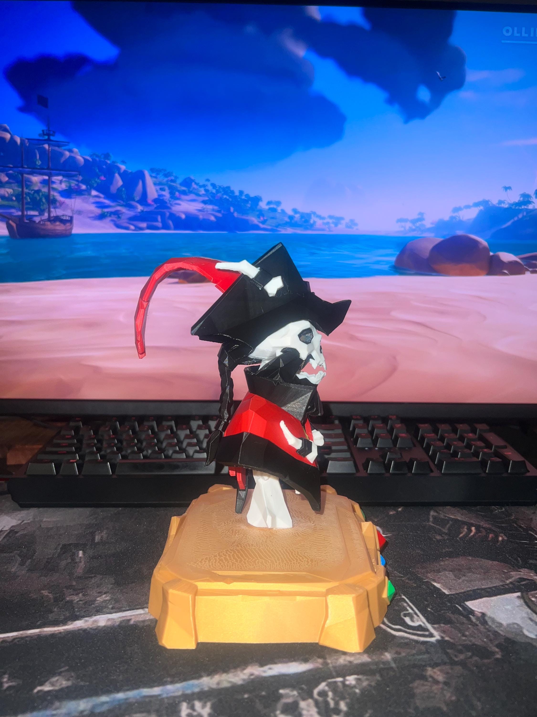 Sea Of Thieves Captain Flameheart Trinket LIFESIZE!