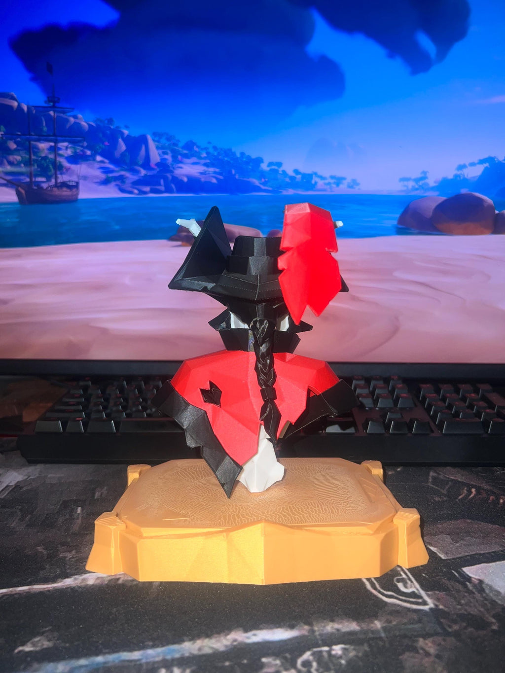 Sea Of Thieves Captain Flameheart Trinket LIFESIZE!