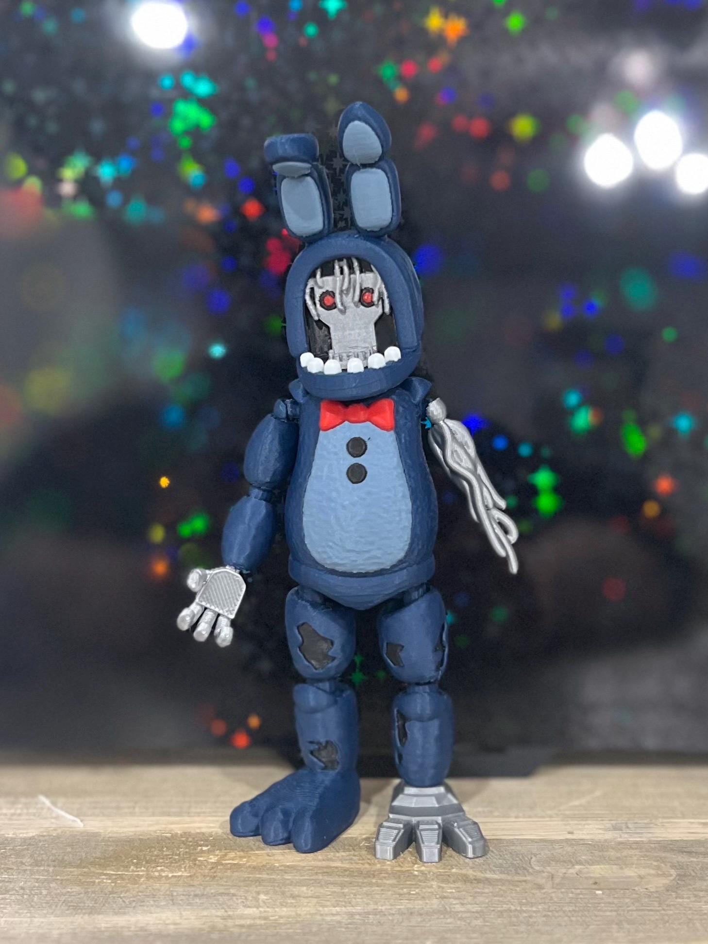 COLOR Withered Bonnie FNAF Five Nights At Freddy’s 2 Figure!