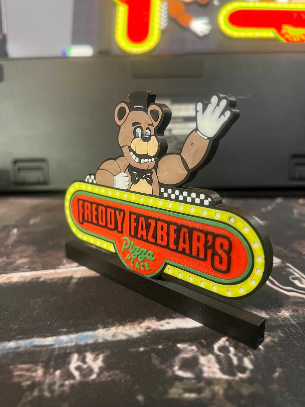 FNAF Movie Self-Standing Mini Billboard Five Nights At Freddy’s