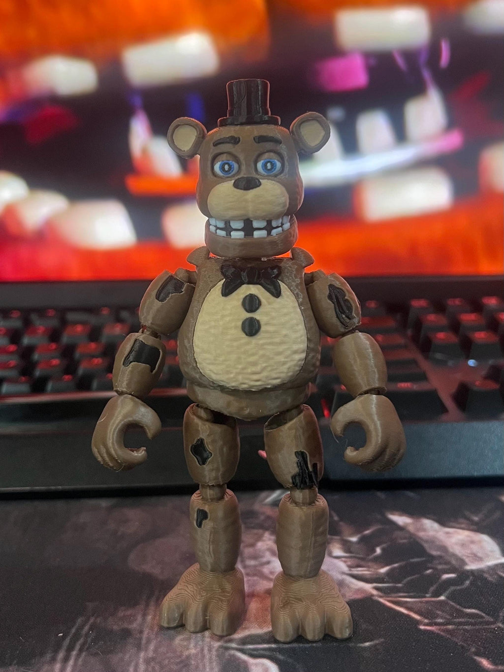 Withered Freddy Articulating Figure FNAF Five Nights At Freddy’s