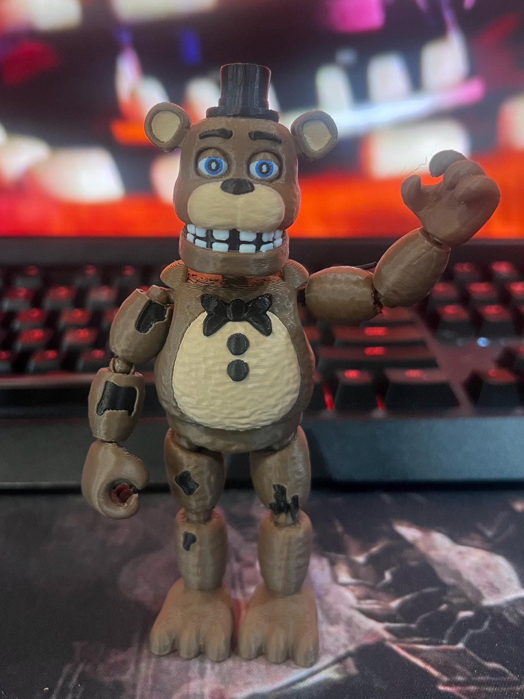 Withered Freddy Articulating Figure FNAF Five Nights At Freddy’s