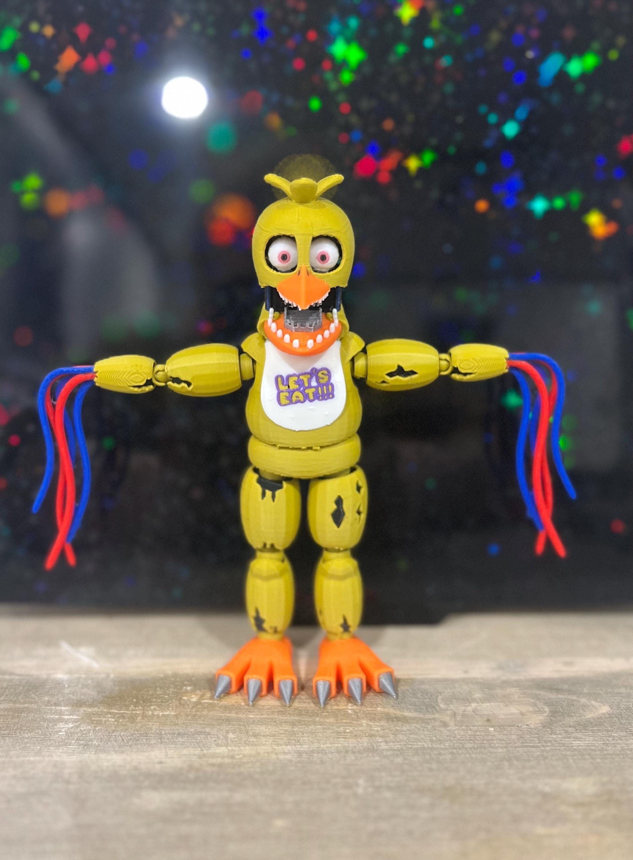 Withered Chica Articulating Figure FNAF 2 Five Nights At Freddy’s