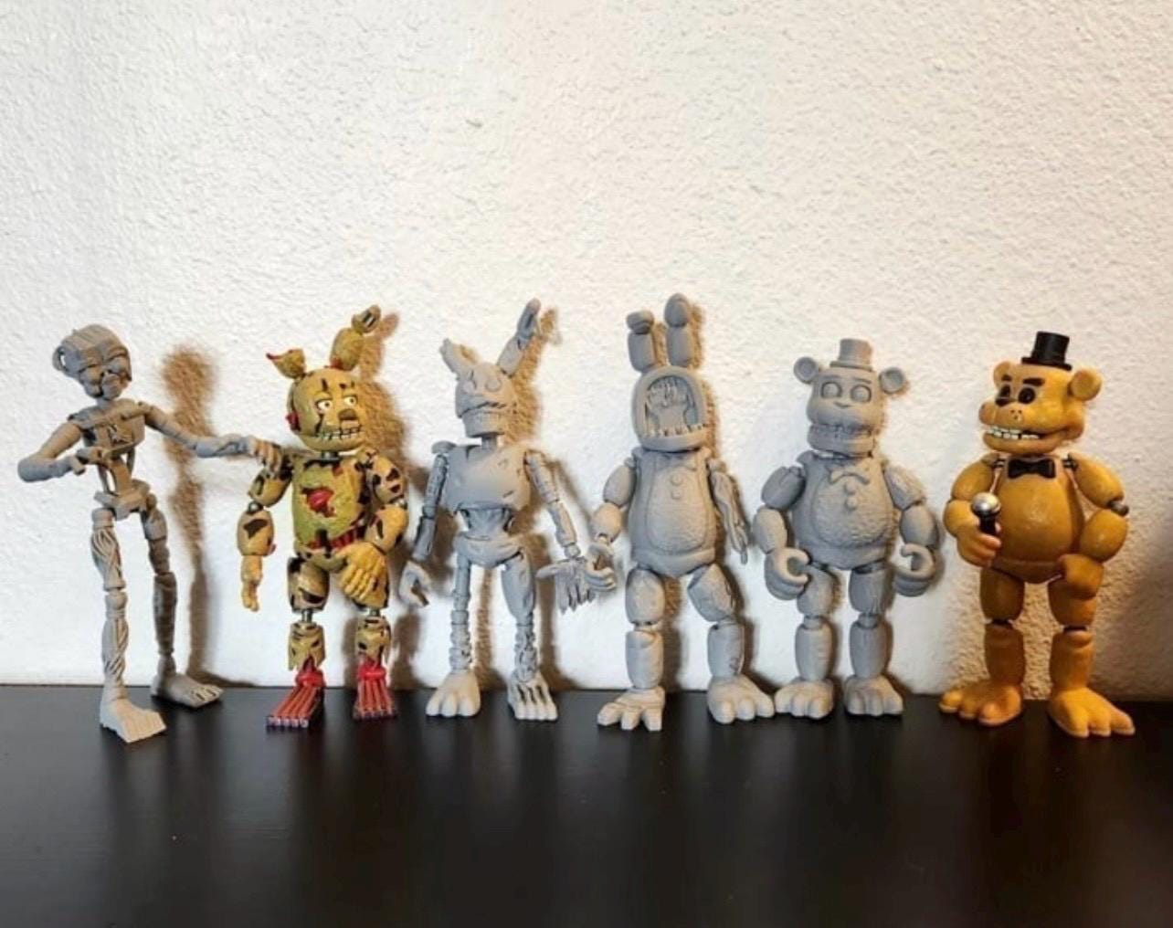 COLOR Withered Bonnie FNAF Five Nights At Freddy’s 2 Figure!