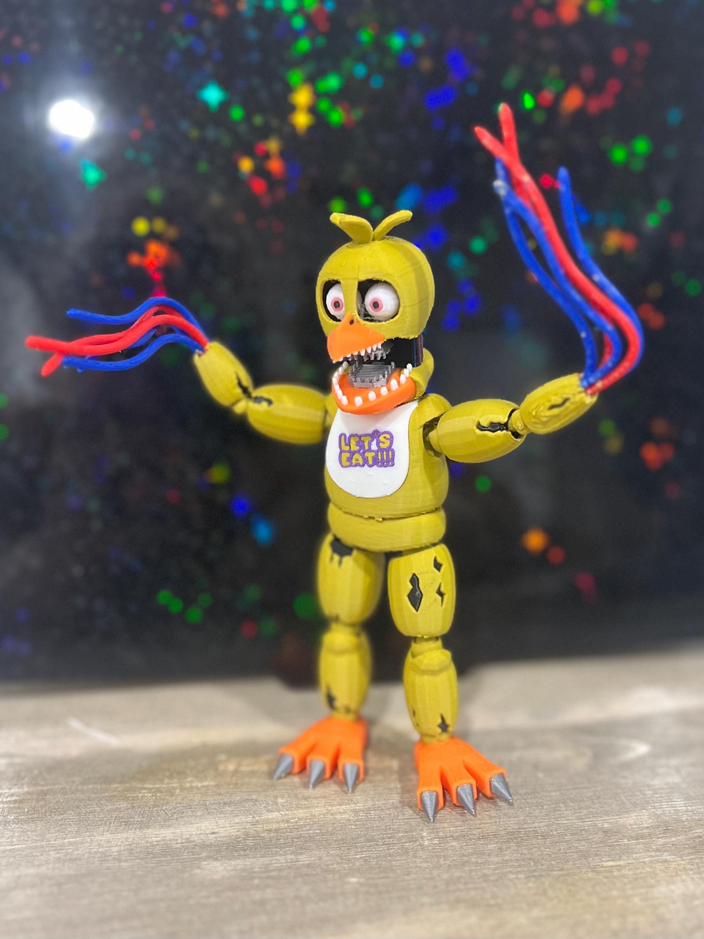 Withered Chica Articulating Figure FNAF 2 Five Nights At Freddy’s