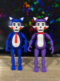 FNAC 2 Pack Combo! Articulating Figures FNAF Five Nights At Freddy’s