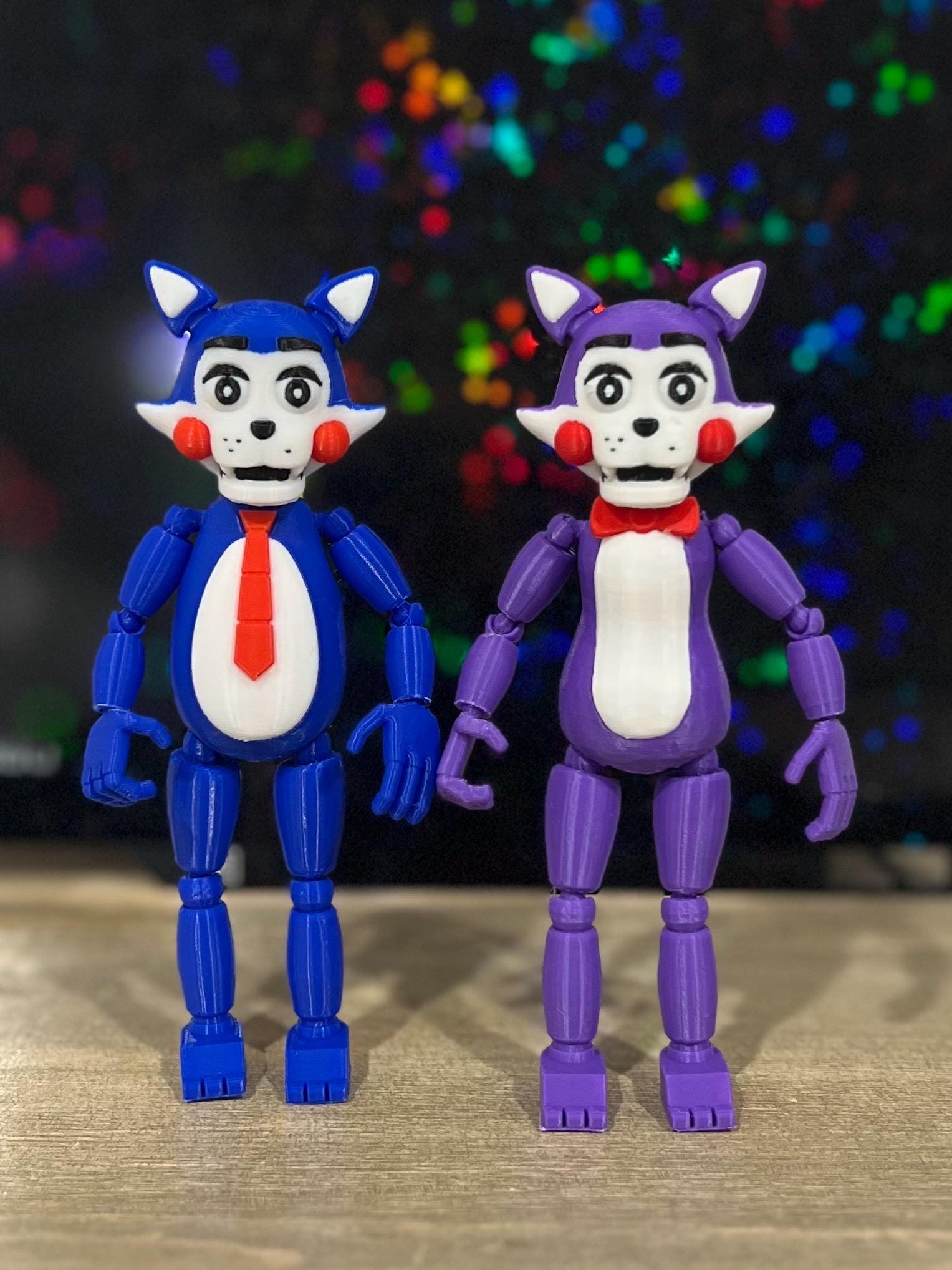 FNAC 2 Pack Combo! Articulating Figures FNAF Five Nights At Freddy’s