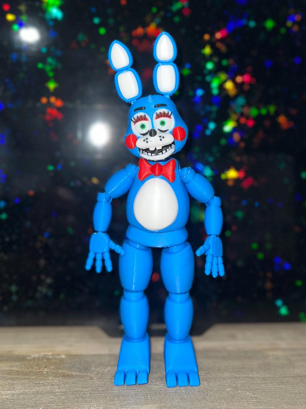 Toy Bonnie Articulating FNAF 2 Five Nights At Freddy’s Figure