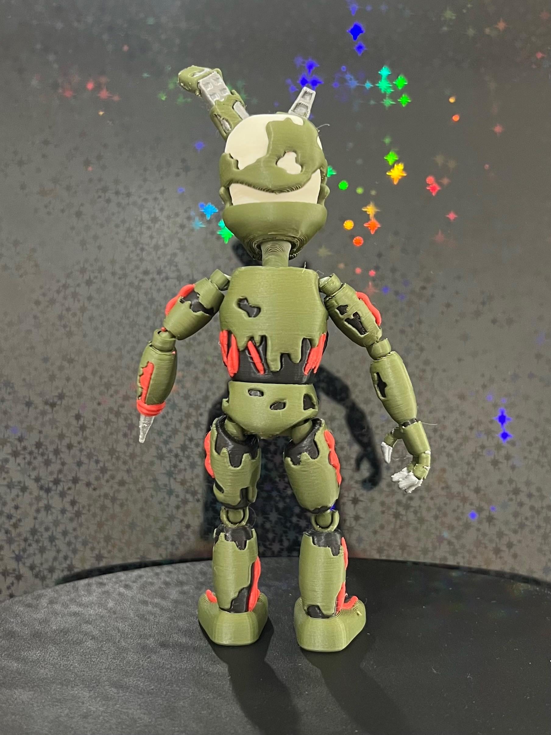 Scraptrap Articulating Figure COLOR FNAF Five Nights At Freddy’s