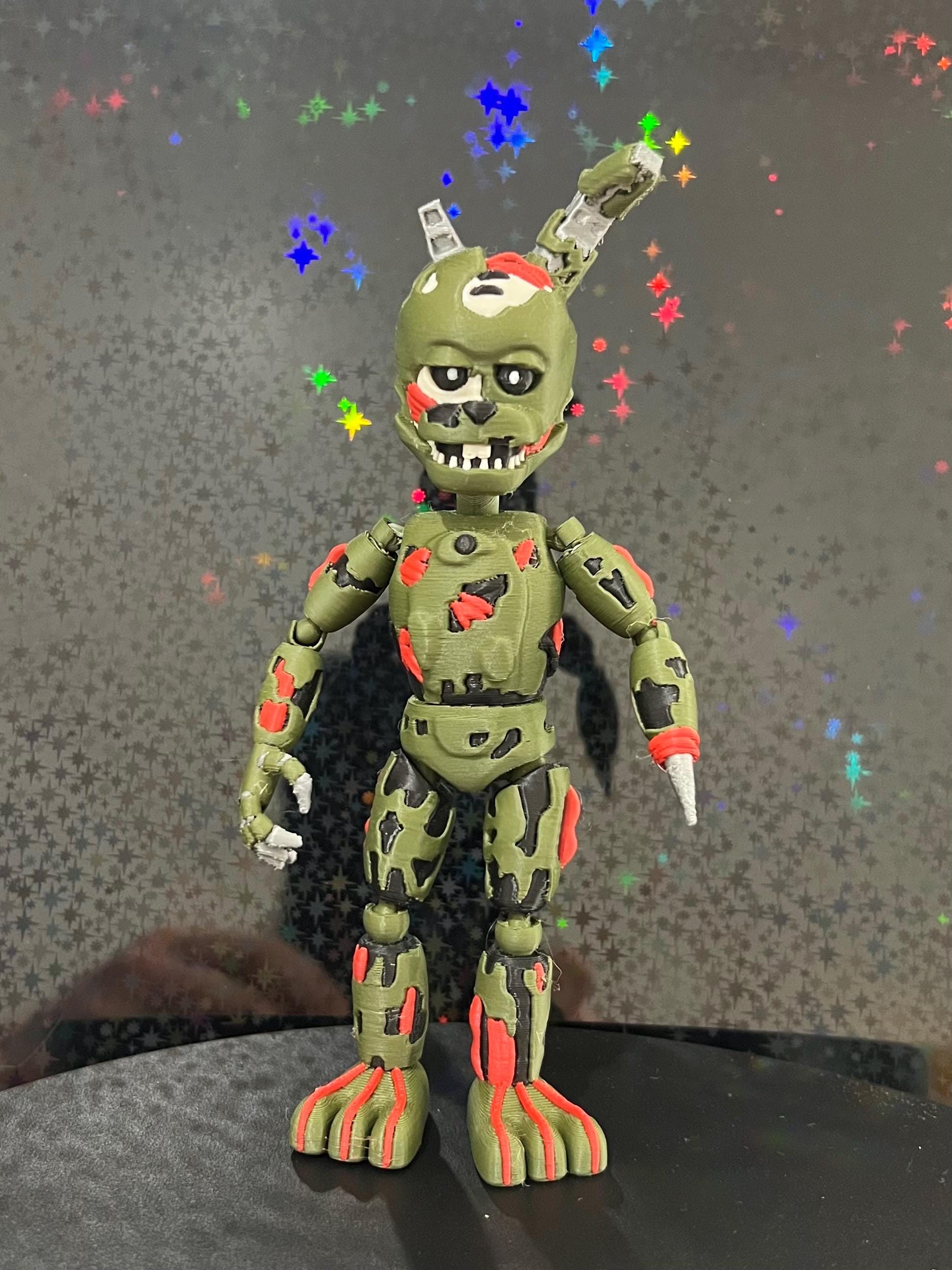Scraptrap Articulating Figure COLOR FNAF Five Nights At Freddy’s