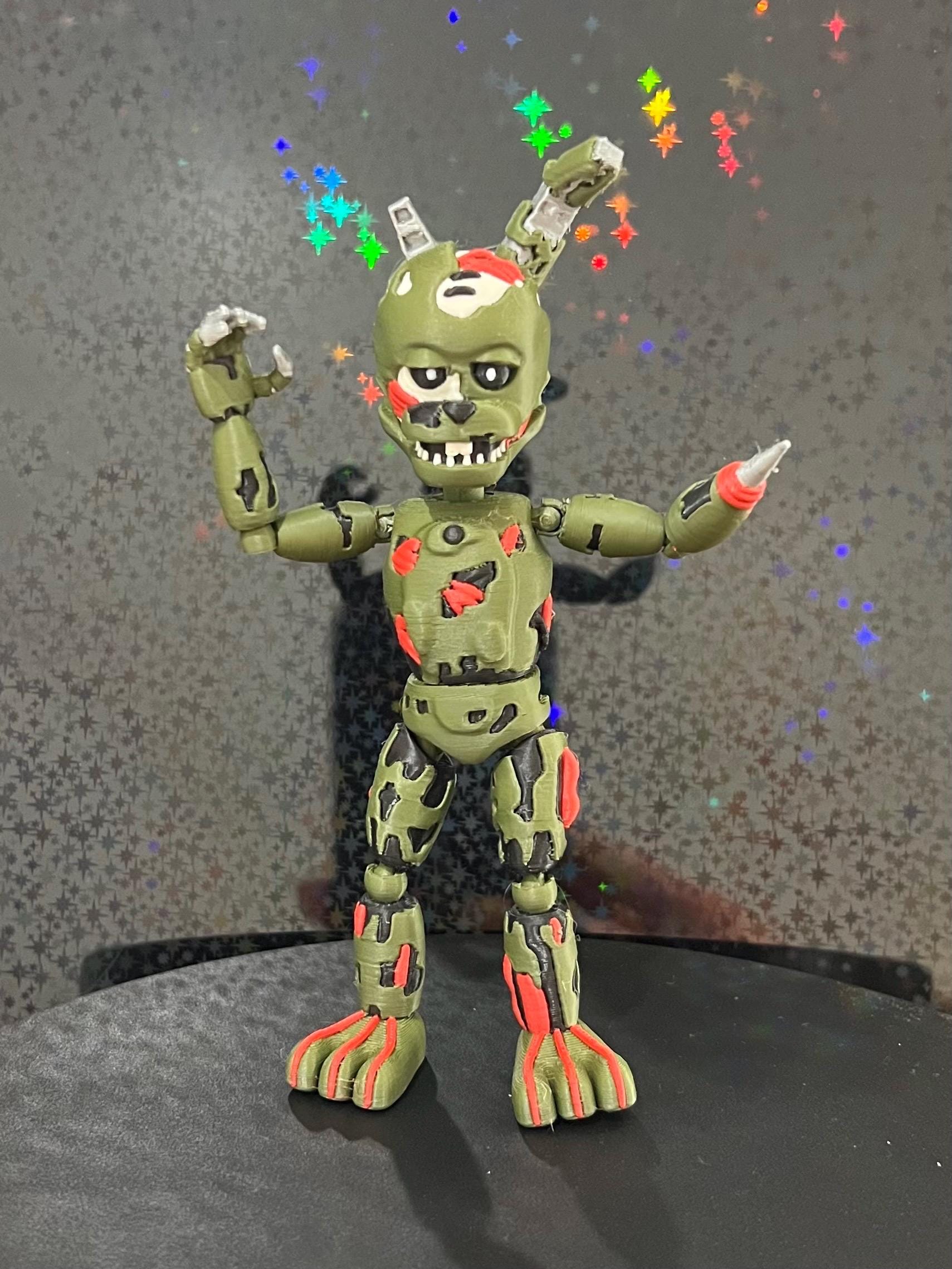 Scraptrap Articulating Figure COLOR FNAF Five Nights At Freddy’s