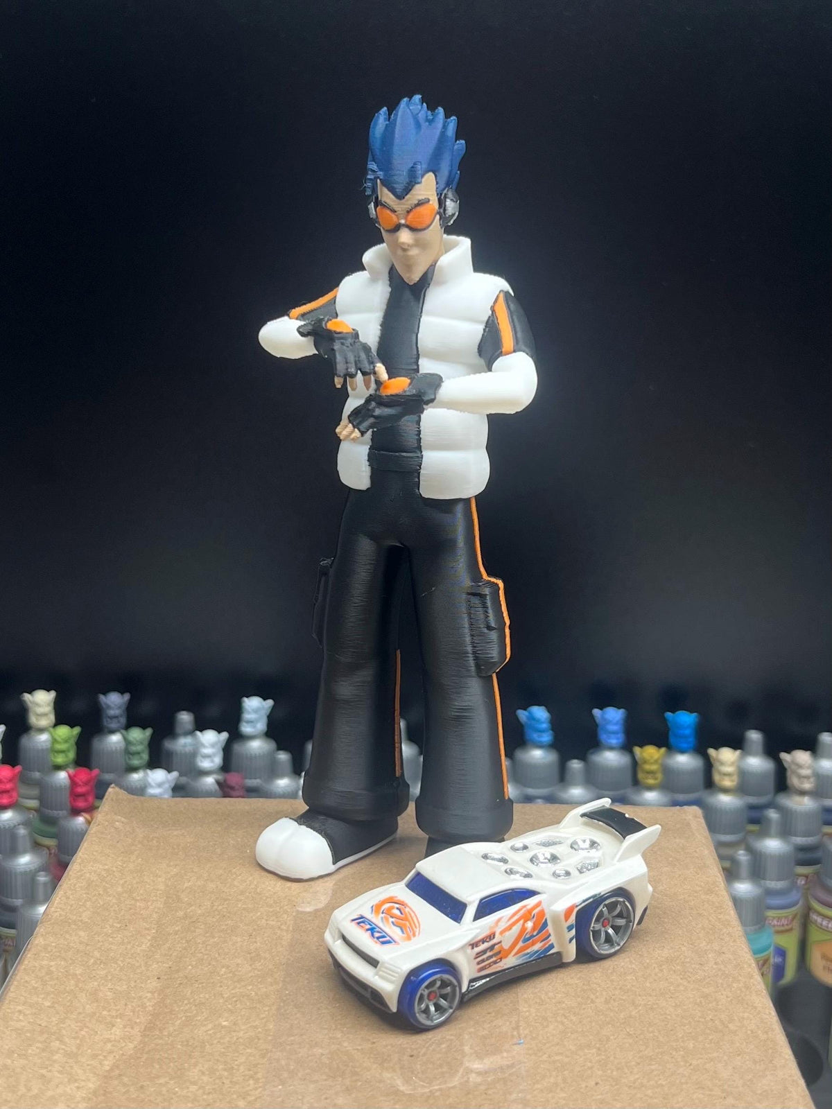 Acceleracers Shirako Cosplay Helmet HOT WHEELS ACCELERACERS – BlackSails3D