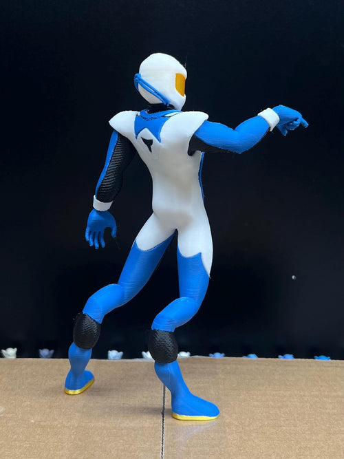 Acceleracers Acceleron Statue 7 Inches Tall! Hotwheels