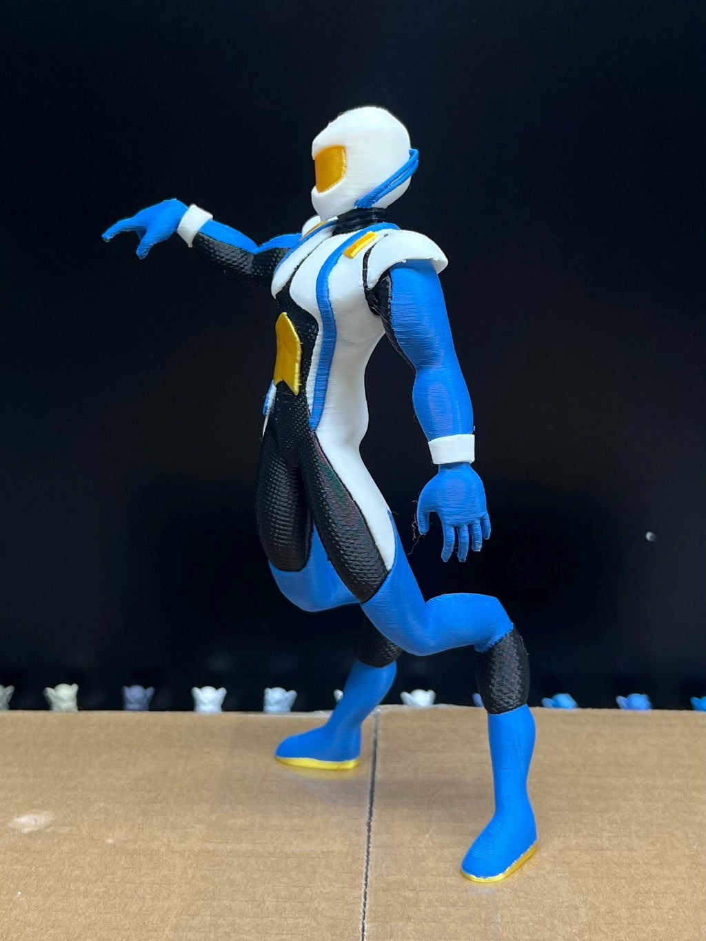 Acceleracers Acceleron Statue 7 Inches Tall! Hotwheels