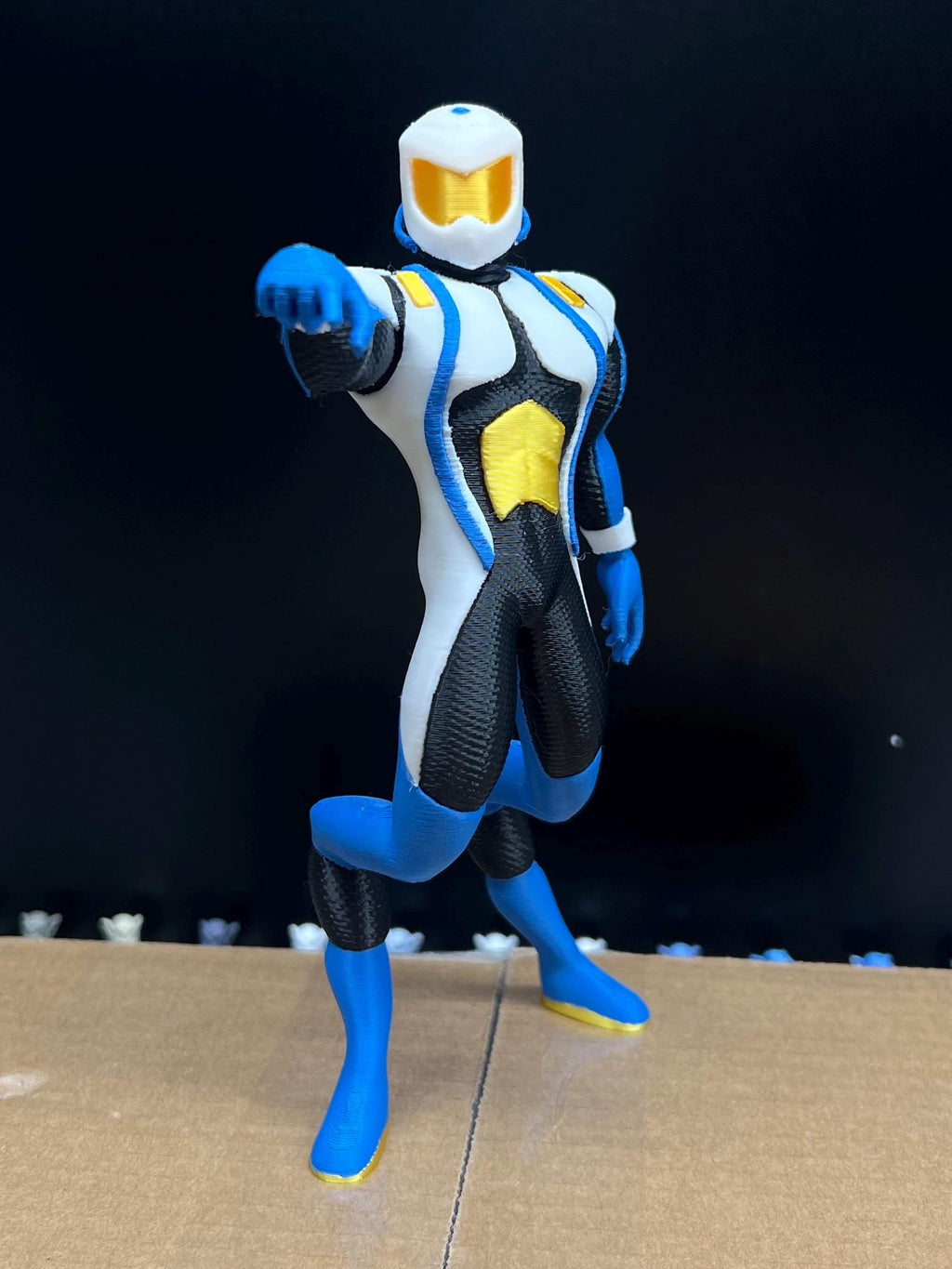 Acceleracers Acceleron Statue 7 Inches Tall! Hotwheels