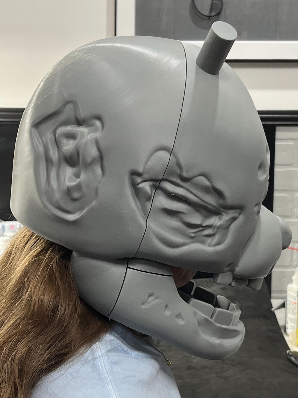 Yellow Rabbit / Sprintrap FULL HELMET FNAF Five Nights At Freddy’s Cosplay Art