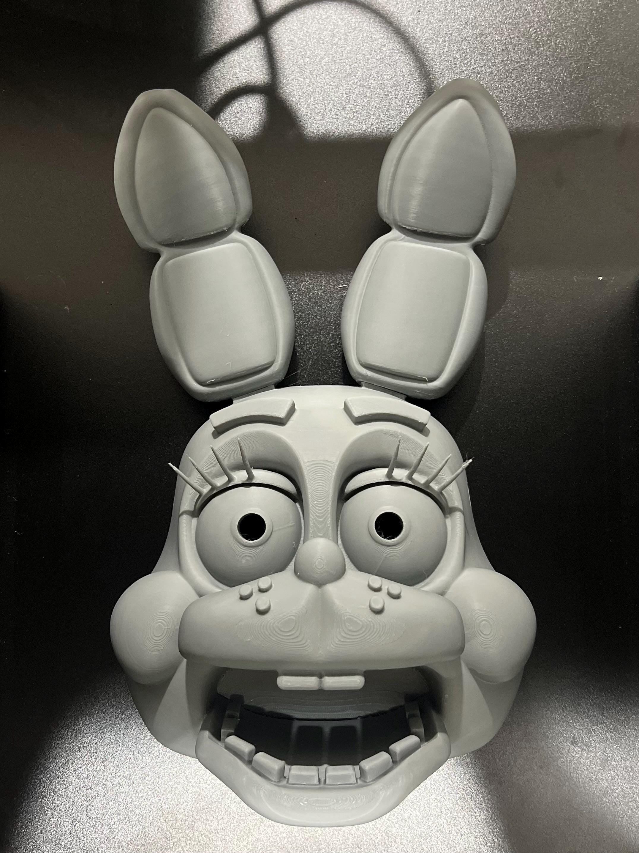Toy Bonnie Life Size Wearable Mask / Wall Art FNAF Five Nights At Freddy’s