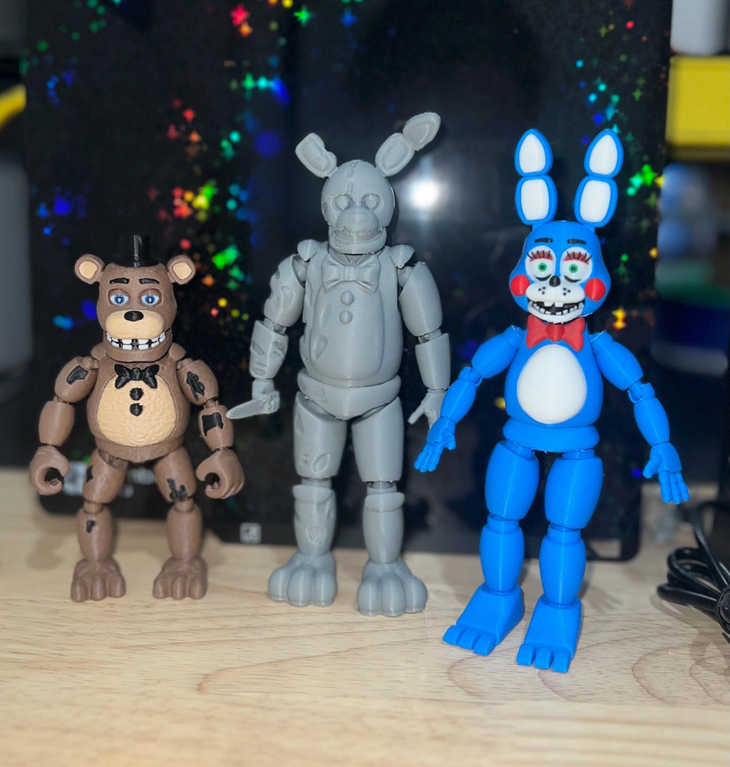 NEW Yellow Rabbit / Springtrap custom FNAF Five Nights At Freddy’s Figure