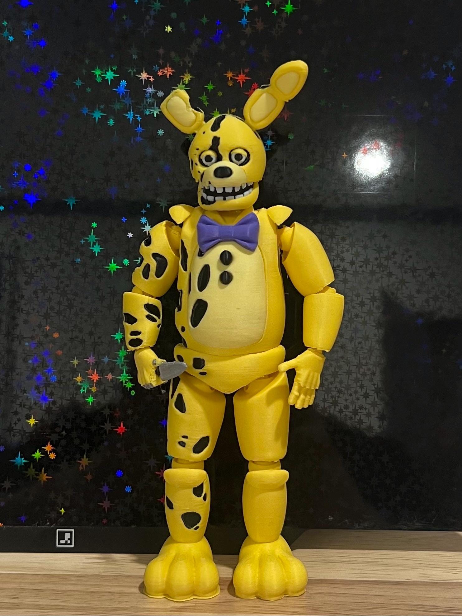 Yellow Rabbit / Springtrap FNAF Five Nights At Freddy’s Figure