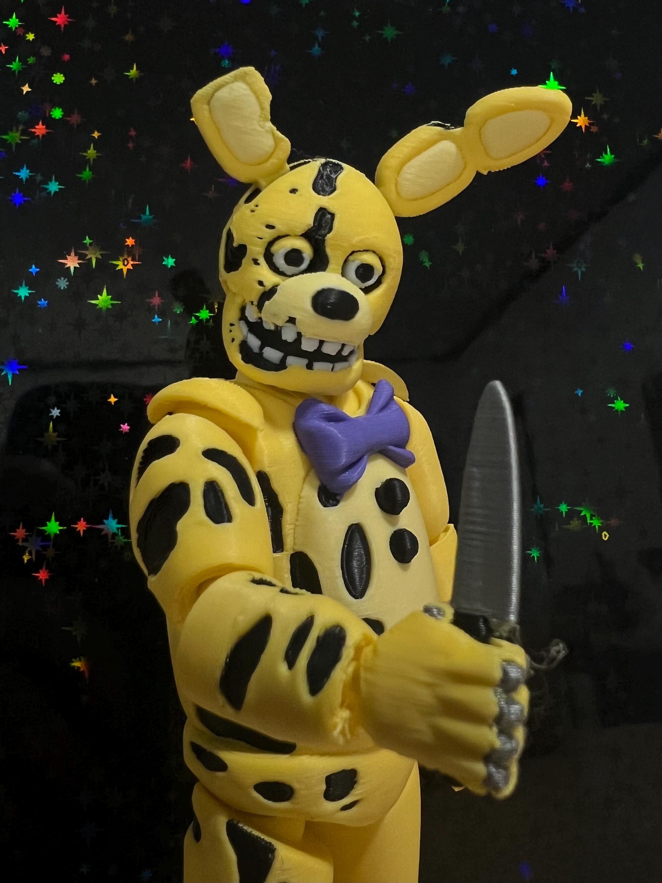 Yellow Rabbit / Springtrap FNAF Five Nights At Freddy’s Figure