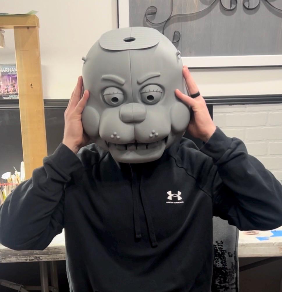 TOY FREDDY HELMET Fnaf Five Nights At Freddy’s