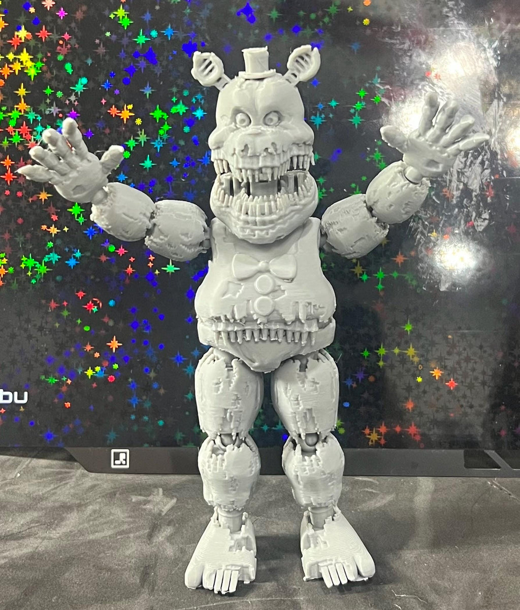 NIGHTMARE FREDBEAR FNAF Five Nights At Freddy’s Figure