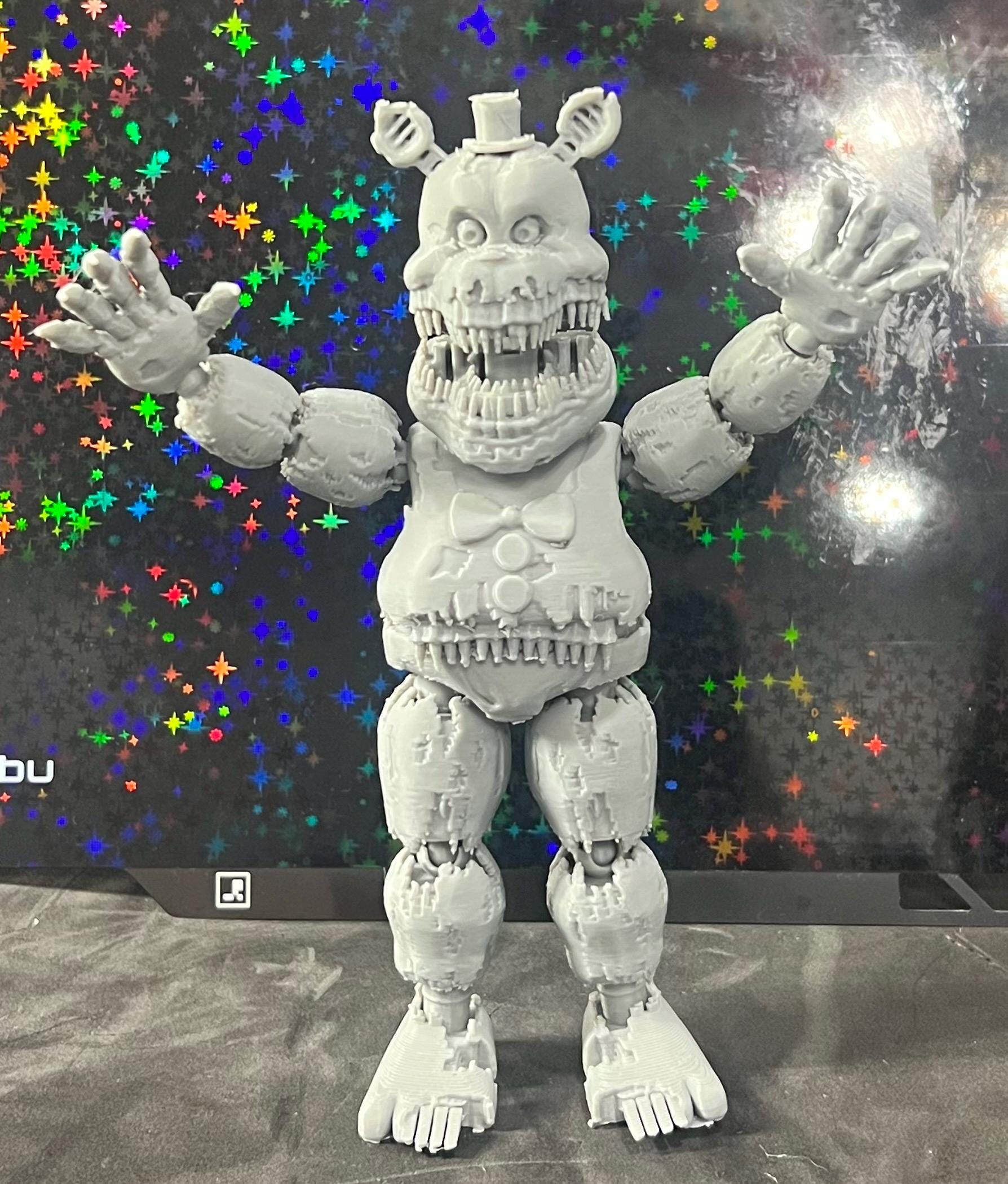 NIGHTMARE FREDBEAR FNAF Five Nights At Freddy’s Figure