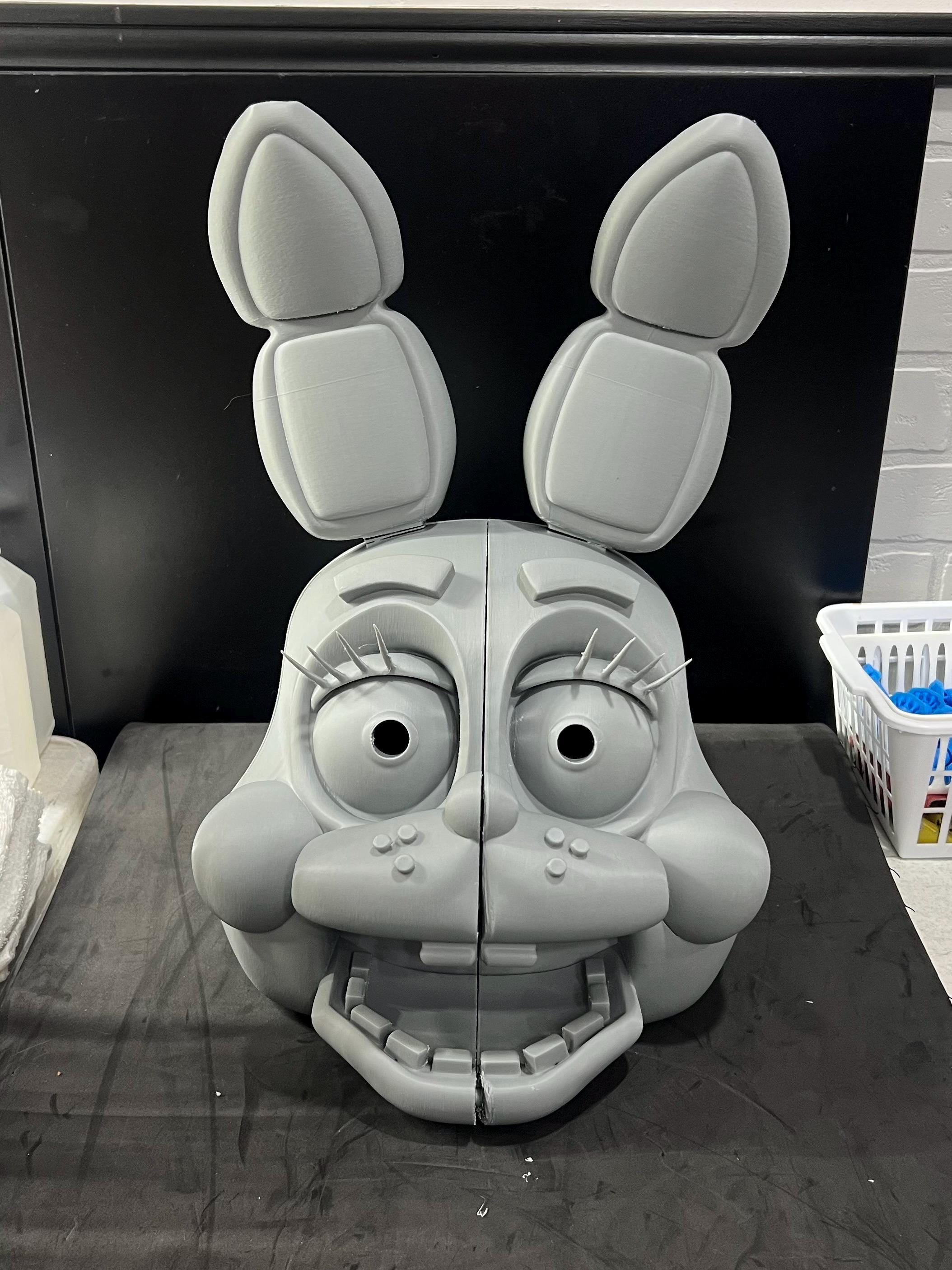 Toy Bonnie Helmet Life Size Wearable Cosplay FNAF Five Nights At Freddy’s