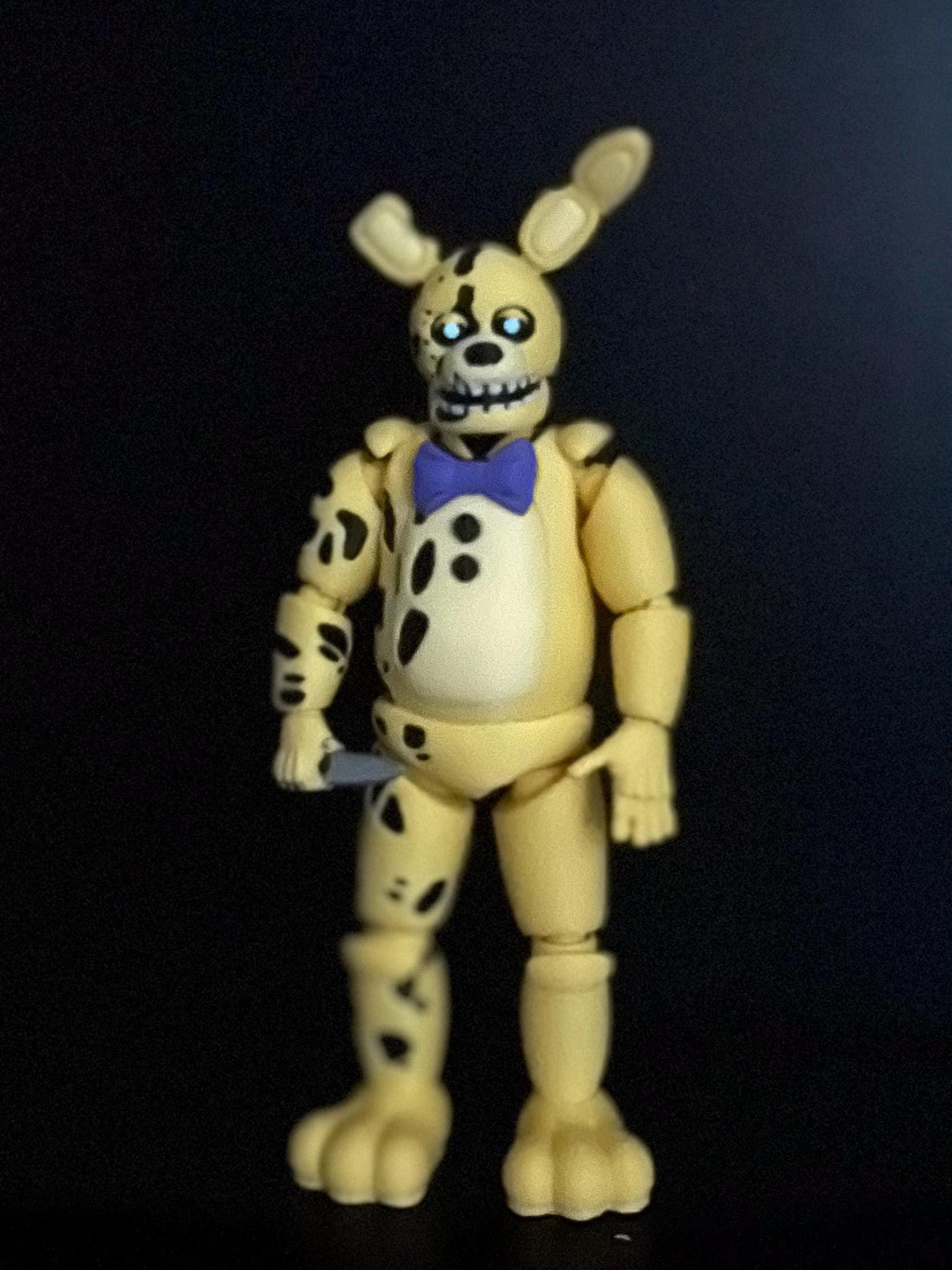 Yellow Rabbit / Springtrap GLOW FNAF Five Nights At Freddy’s Figure