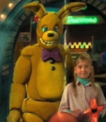 Spring Bonnie / Yellow Rabbit Figure FNAF Five Nights At Freddy’s