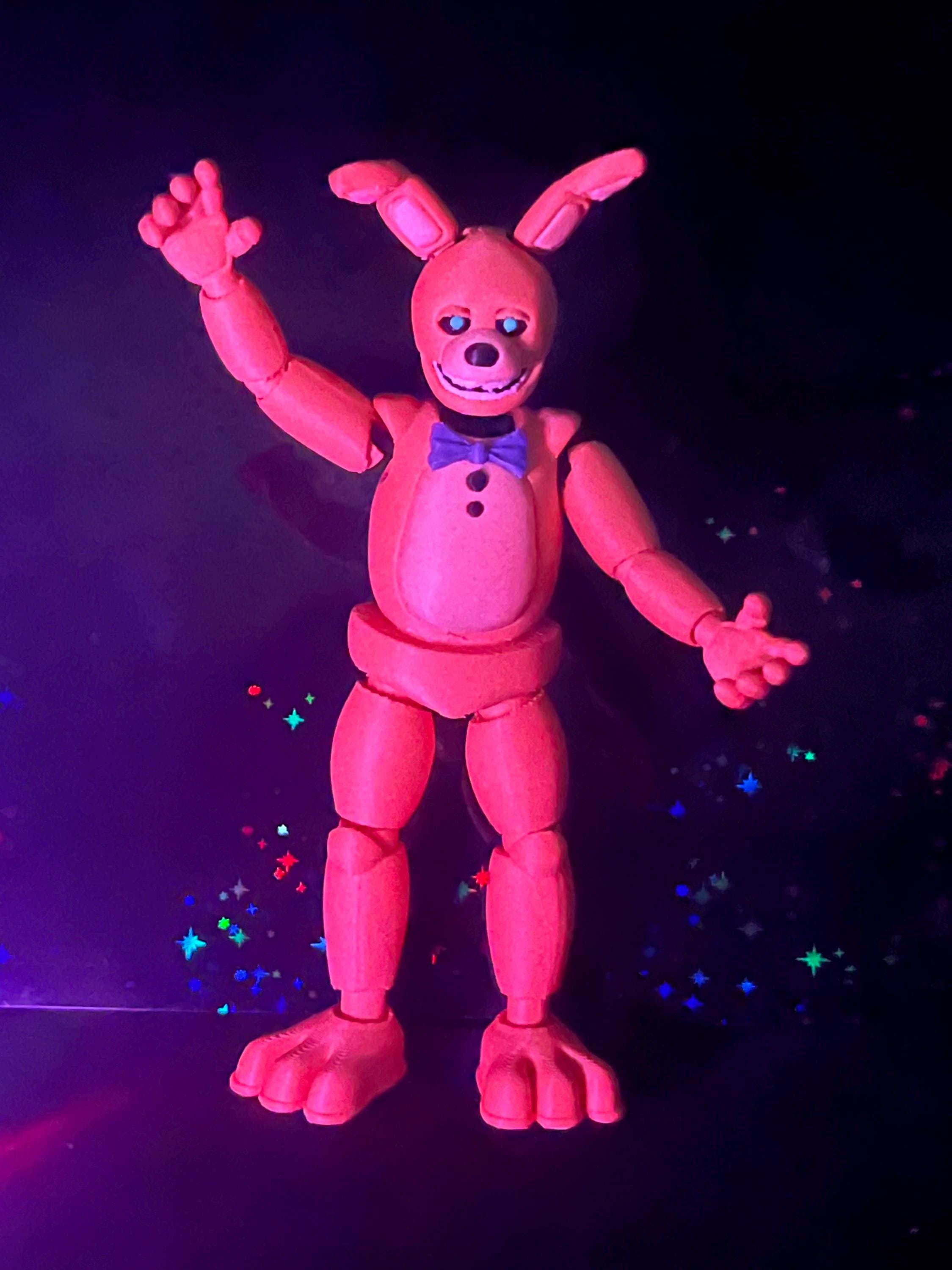 Spring Bonnie / Yellow Rabbit Figure COLOR FNAF Five Nights At Freddy’s