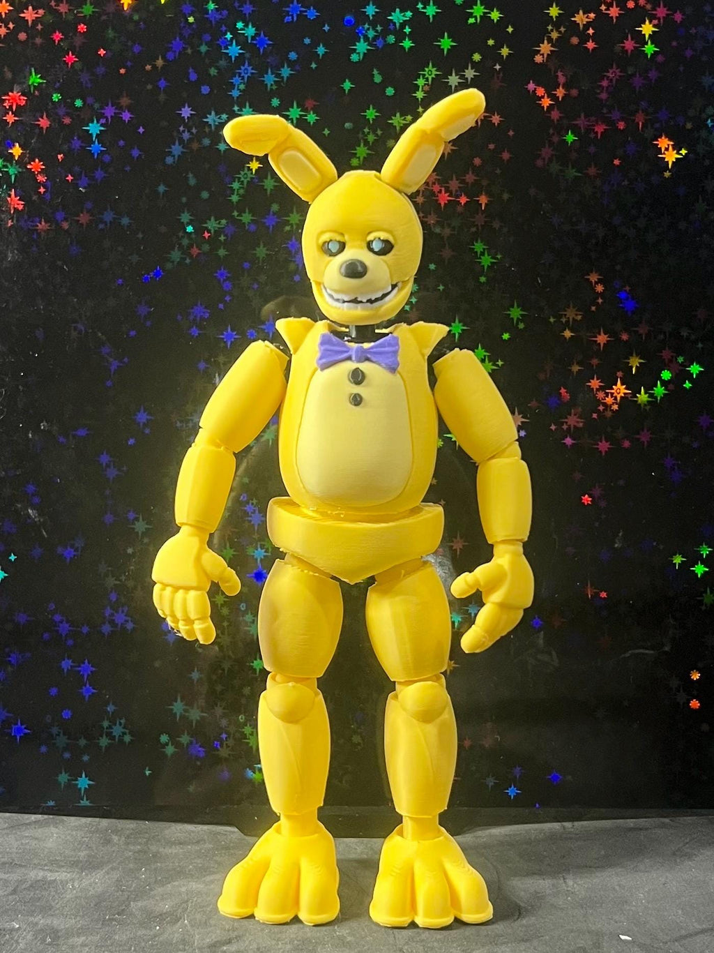 Spring Bonnie / Yellow Rabbit Figure COLOR FNAF Five Nights At Freddy’s