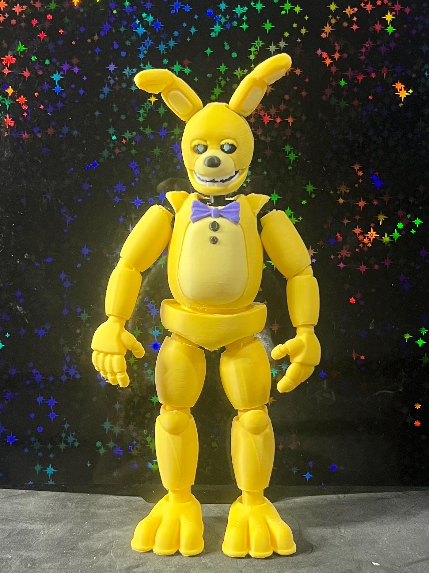 Spring Bonnie / Yellow Rabbit Figure COLOR FNAF Five Nights At Freddy’s