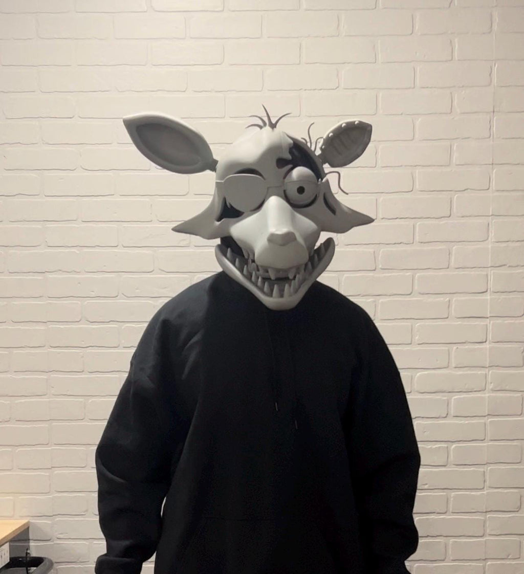Withered Foxy Wearable Cosplay HELMET FNAF Five Nights At Freddy’s