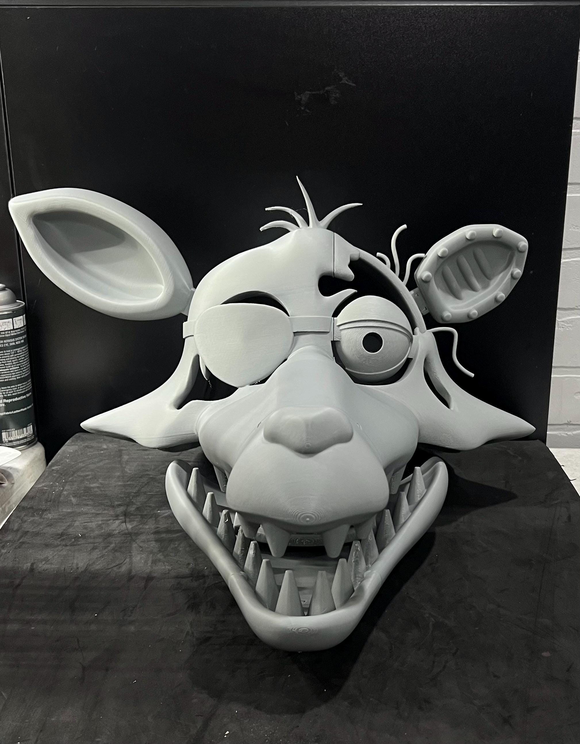 Withered Foxy Wearable Cosplay HELMET FNAF Five Nights At Freddy’s