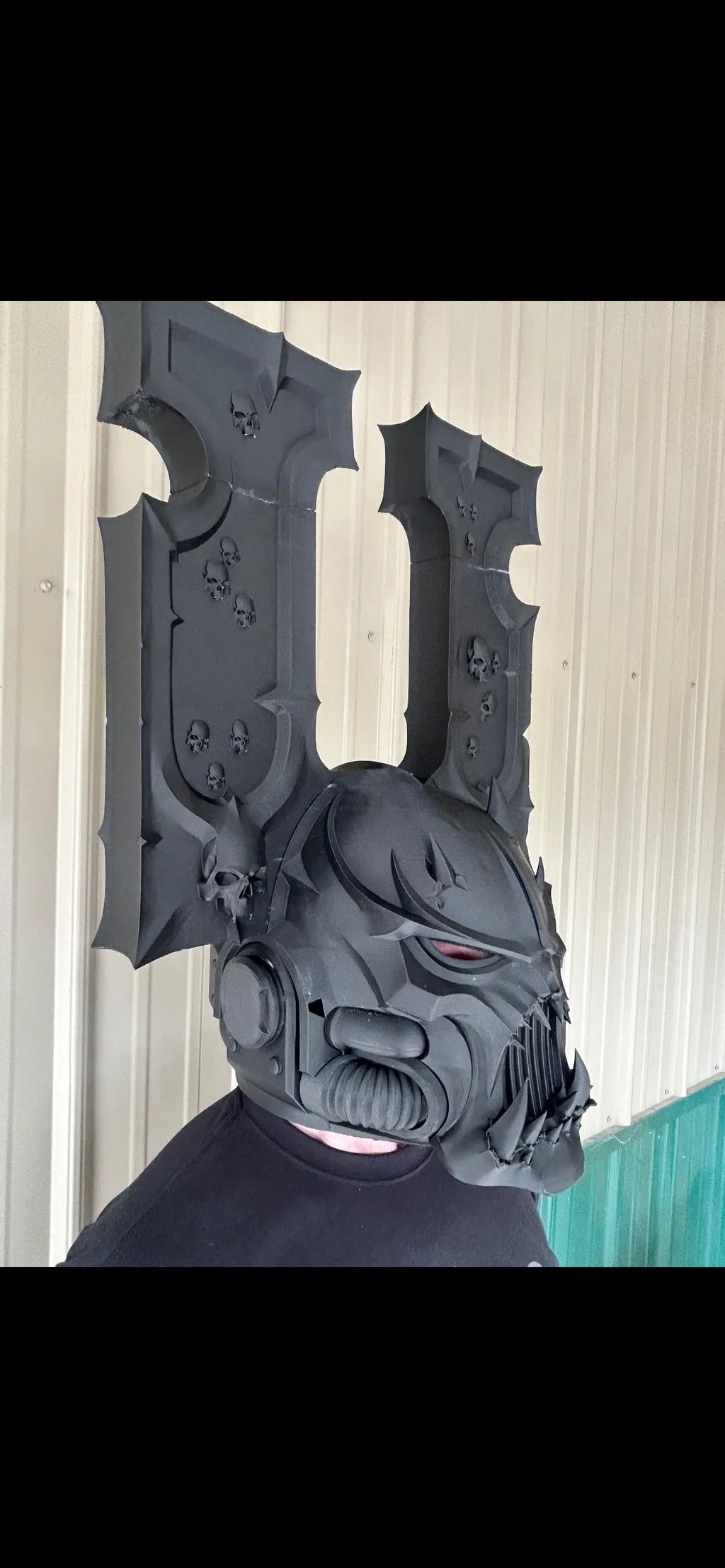 Warhammer World Eater Chaos Cosplay Helmet