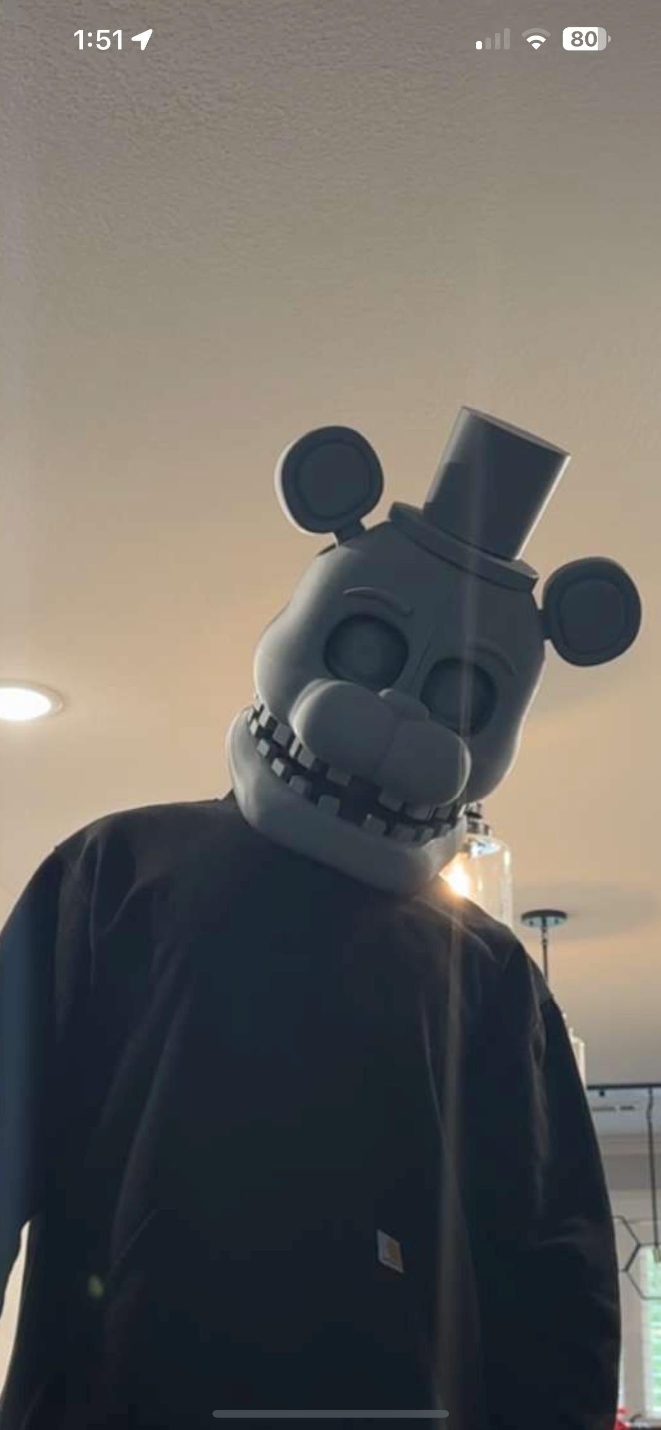 Withered Freddy Cosplay HELMET Fnaf Five Nights At Freddy’s