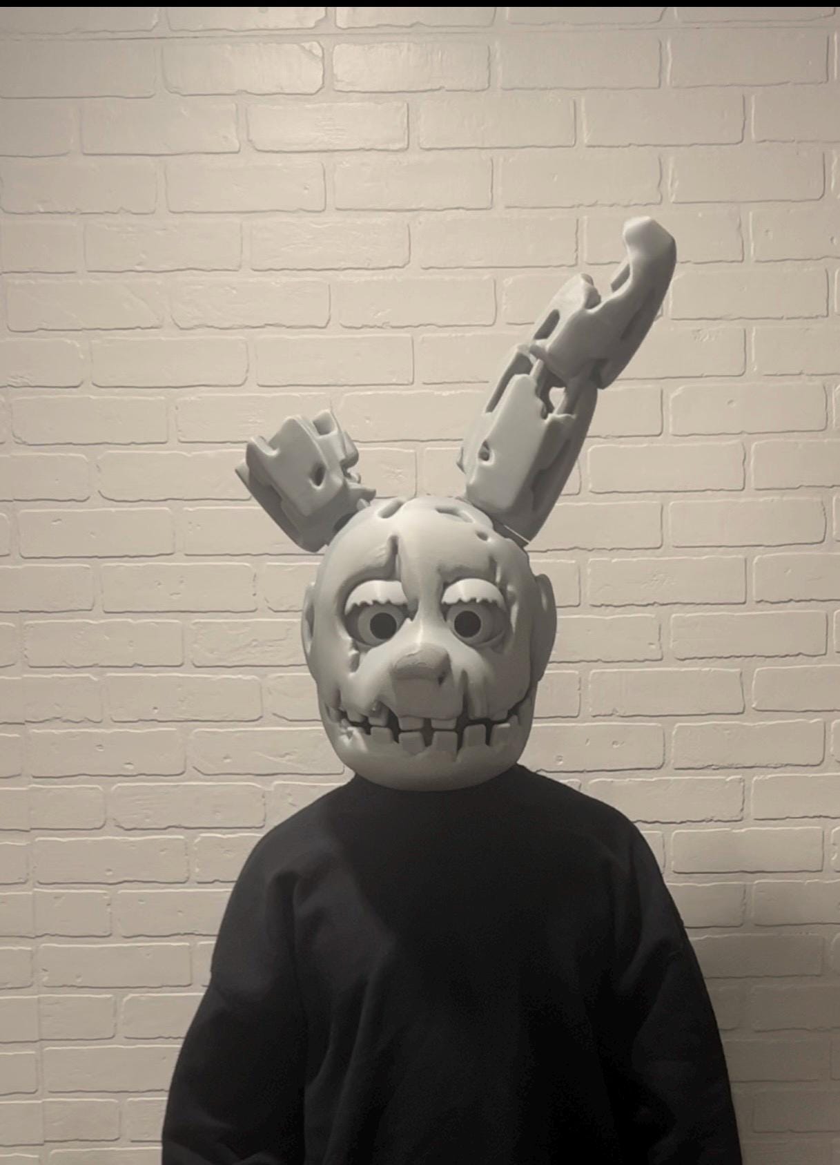 SpringTrap Wearable Cosplay Helmet FNAF Five Nights At Freddy’s