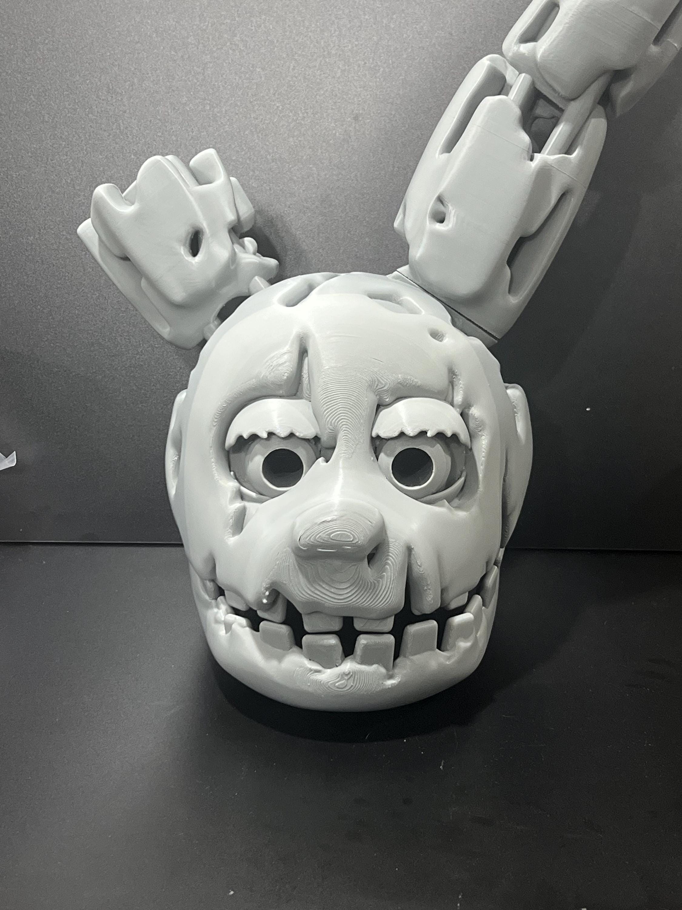 SpringTrap Wearable Cosplay Helmet FNAF Five Nights At Freddy’s