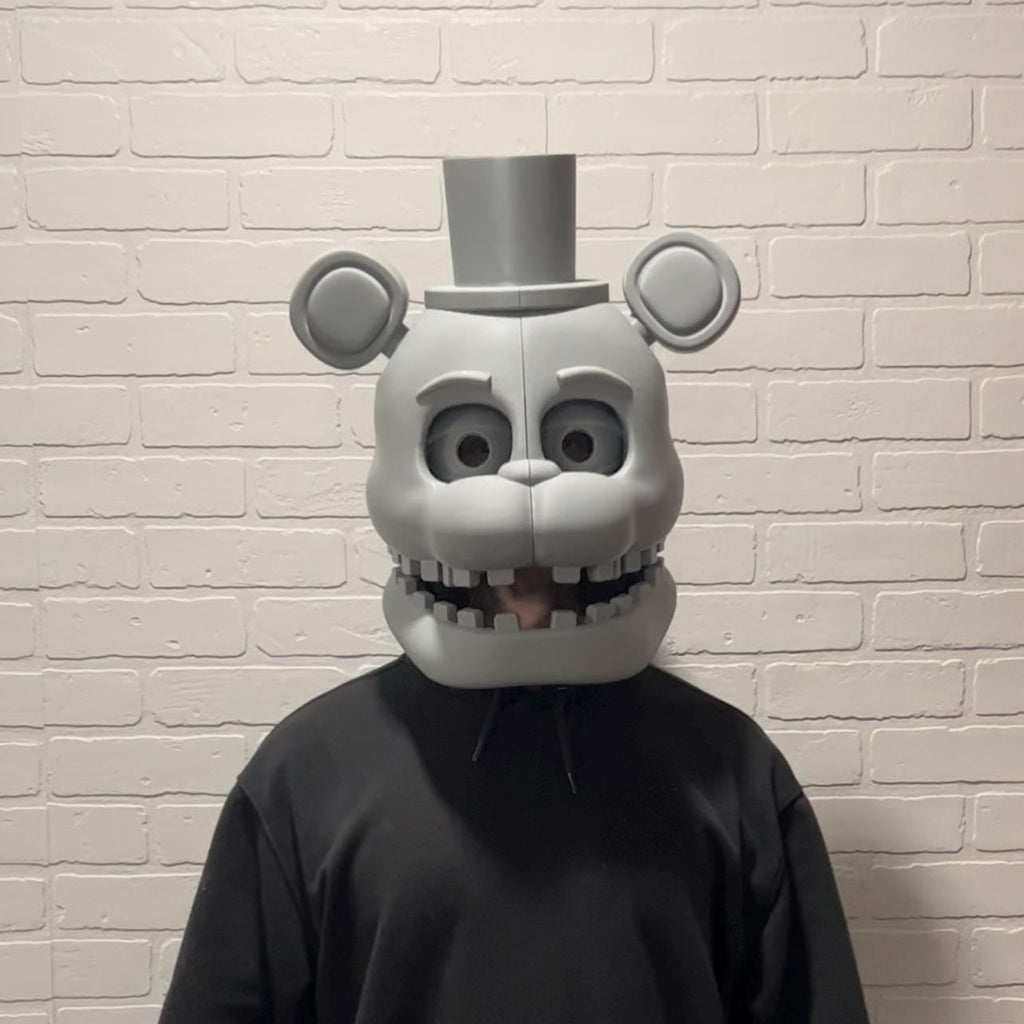 Withered Freddy Cosplay Mask / Wall Art FNAF Five Nights At Freddy’s