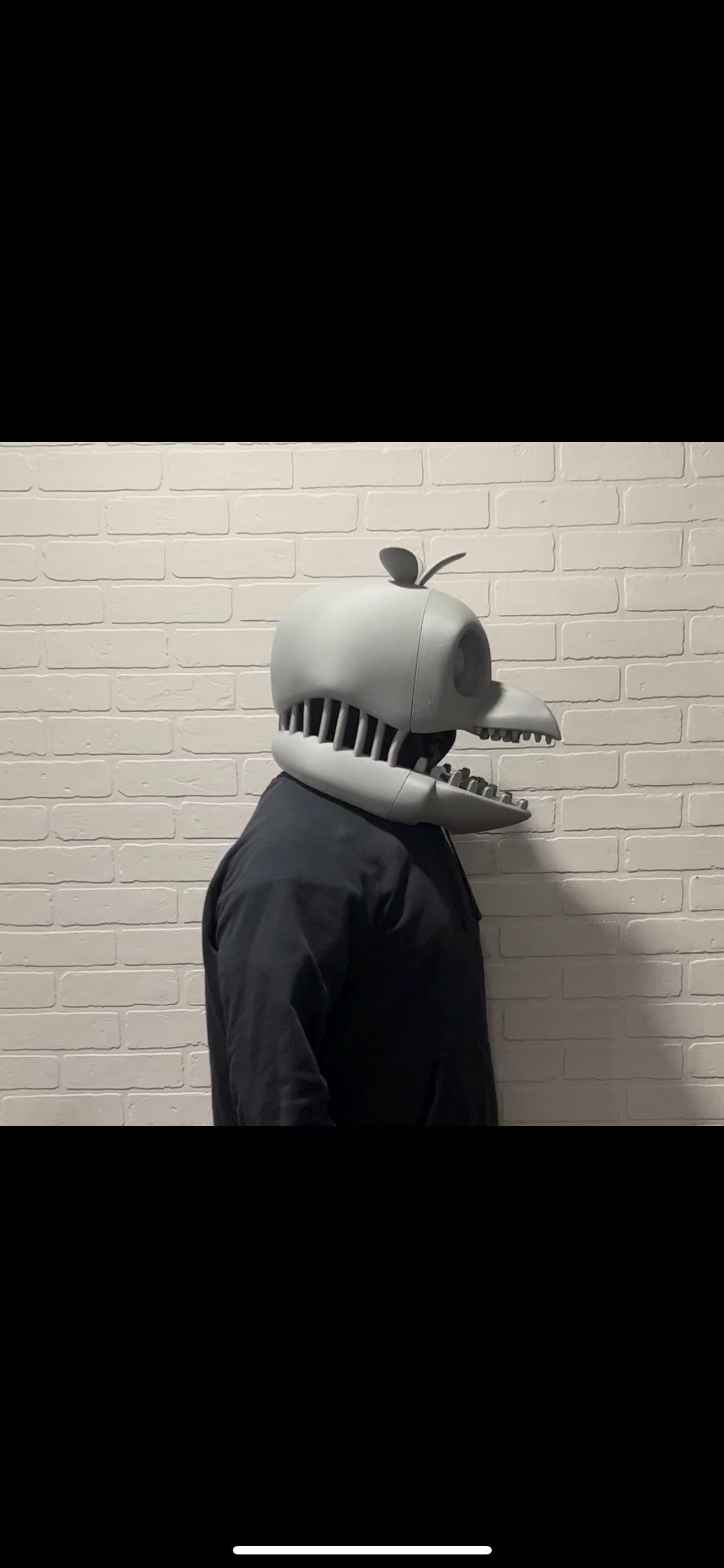Withered Chica Cosplay Helmet FNAF Five Nights At Freddy’s