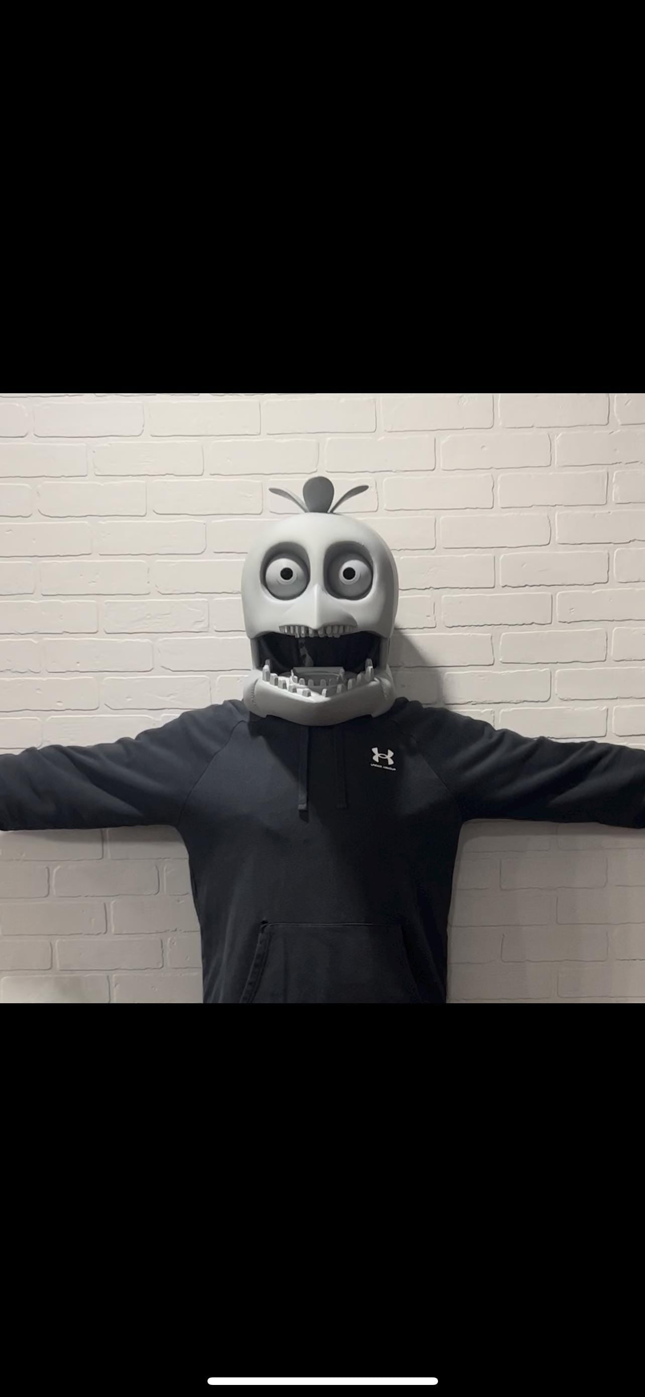 Withered Chica Cosplay Helmet FNAF Five Nights At Freddy’s
